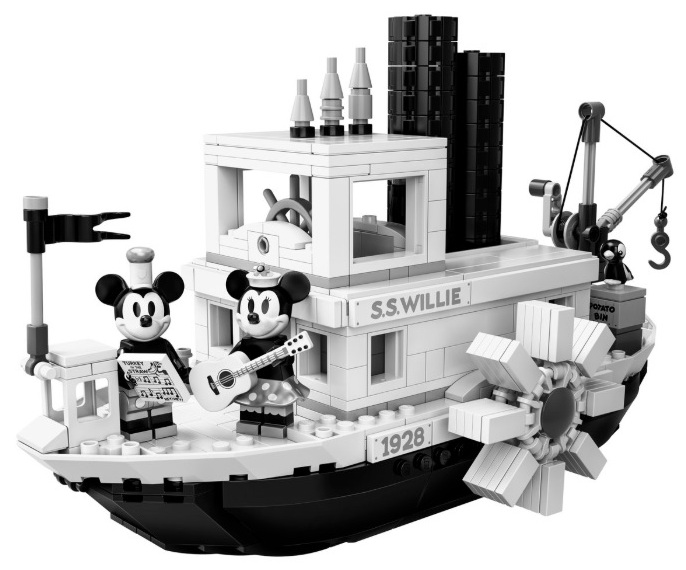 Release Date Revealed For Steamboat Willie LEGO Set - New Pictures, Minnie Included - Doctor Disney