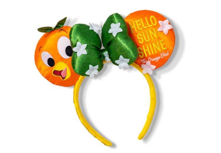 New Orange Bird Ears Coming Into Bloom At Epcot Flower And