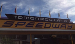 Tomorrowland Speedway tron refurbishment 2019