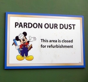 Disneyland Refurbishment schedule