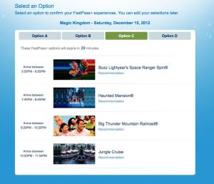 Disney World Fastpass+