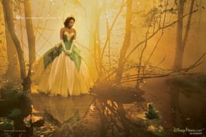 Princess Tiana Jennifer Hudson Leibovitz