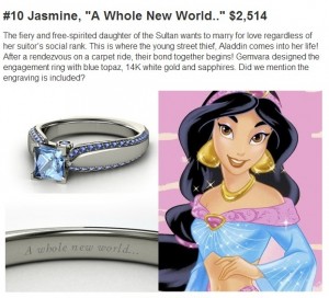 Disney Engagement Rings
