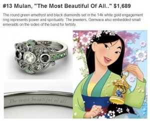 Disney Engagement Rings