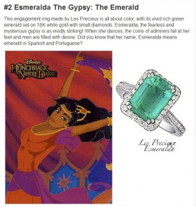 Disney Engagement Rings