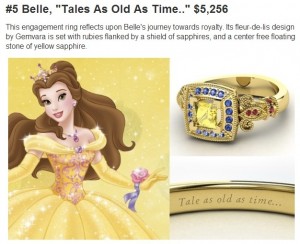 Disney Engagement Rings