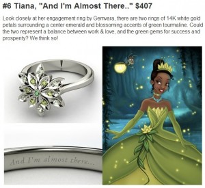 Disney Engagement Rings