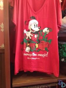 Disney Christmas merchandise