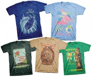 Disney merchandise 2014 t-shirts