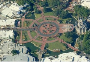 Magic Kingdom hub refurbishment