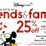 Disney Store Friends Family Sale