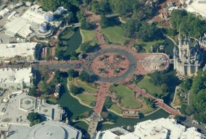 Magic Kingdom hub refurbishment