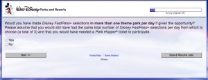 Disney World fourth FASTPass+