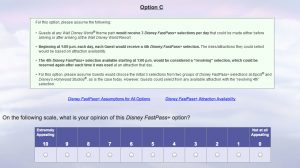Disney World fourth FASTPass+