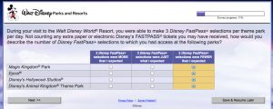 Disney World fourth FASTPass+