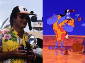 Disney's Aladdin Robin Williams Goofy hat