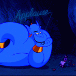 Aladdin Genie applause