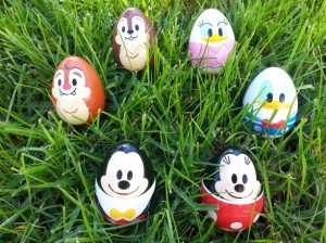 Disney character Easter Egg Hunt