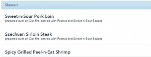 Ohana menu chicken