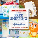 Disney Store free shipping