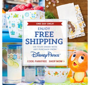 Disney Store free shipping