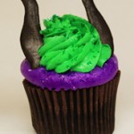 Rock Your Disney Side Maleficent cupcake