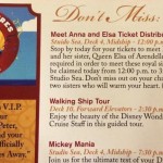 Disney Cruise Line Anna and Elsa
