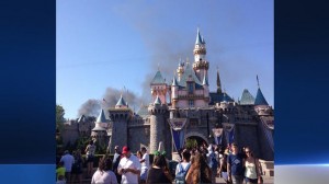 Disneyland fire