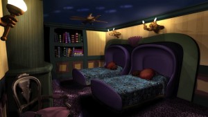 Haunted Mansion rooms