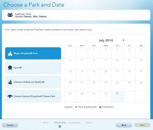 My Disney Experience FASTPass+