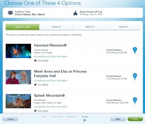 My Disney Experience FASTPass+
