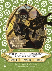 Sorcerers Pirate Card