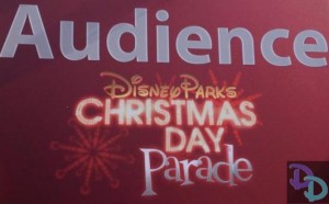 Disney Christmas Parade Taping