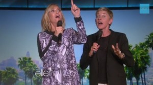 Ellen DeGeneres Kristen Wiig Let It Go