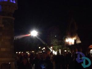 Seven Dwarfs Mine Train fire