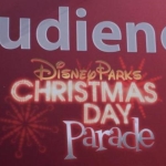 Disney Christmas Parade taping