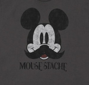 mickey mouse facial hair