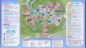 Mickey's Very Merry 2014 map
