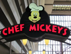 chef mickey's disney dining plan