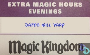 disney extra magic hours 2016