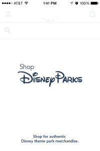 Shop Disney Parks app