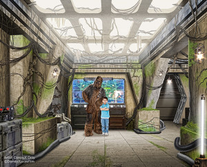 star wars land disneyland