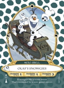 olaf sorcerers card christmas