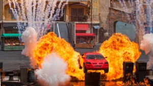 lights motors action extreme stunt show