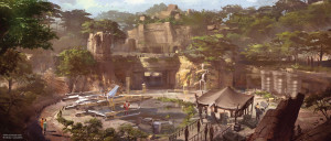 star wars land concept art