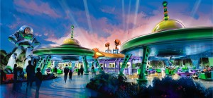 alien swirling saucers toy story land