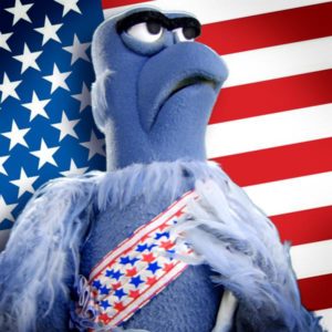 muppets sam the eagle liberty square magic kingdom disney