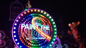 disneyland paint the night