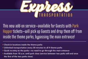 express bus service disney