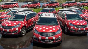 minnie van service walt disney world resort hotels